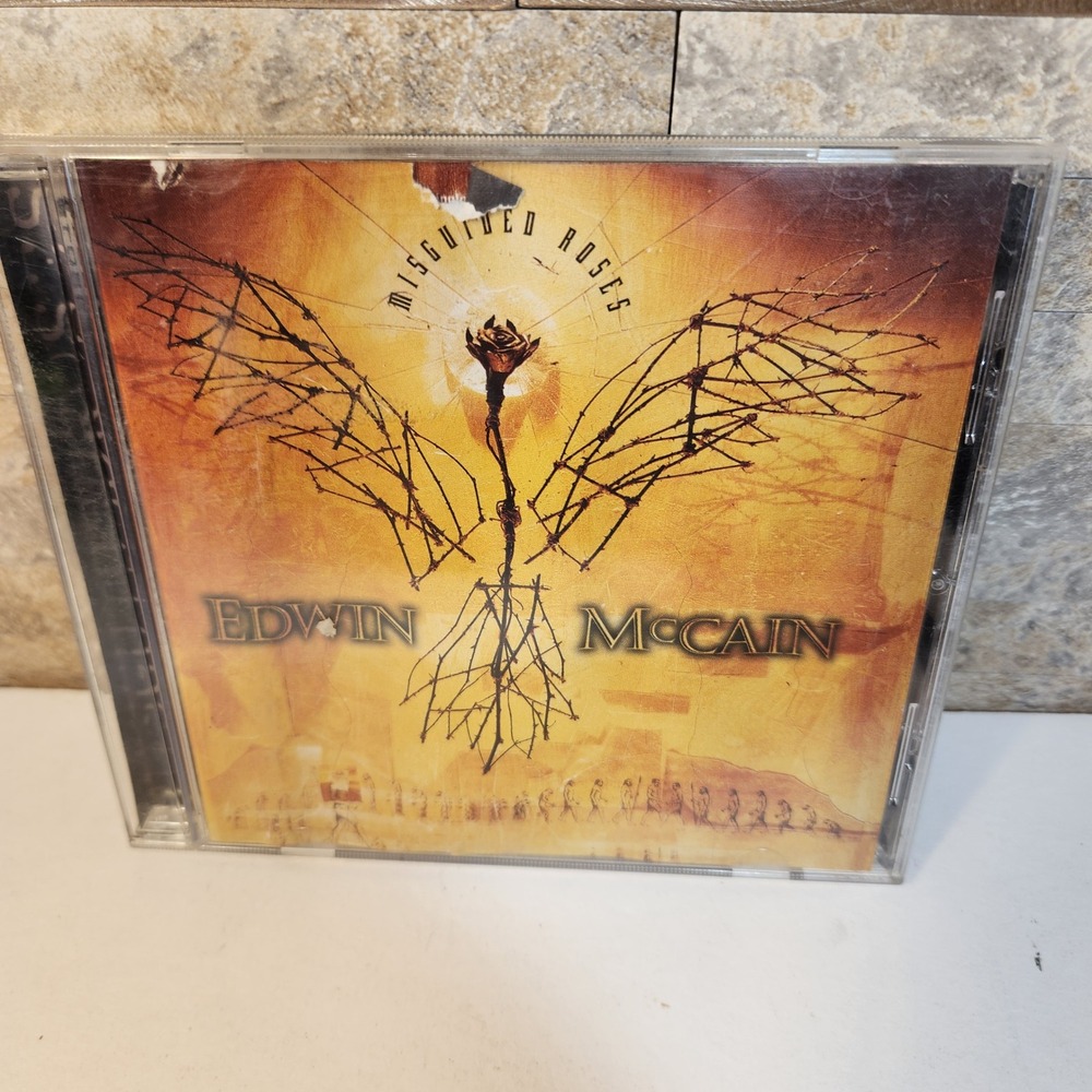 Edwin McCain Misguided Roses CD 1997 Atlantic Lava Records Ill Be‎ Alt Rock Pop